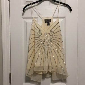 Off white tank top